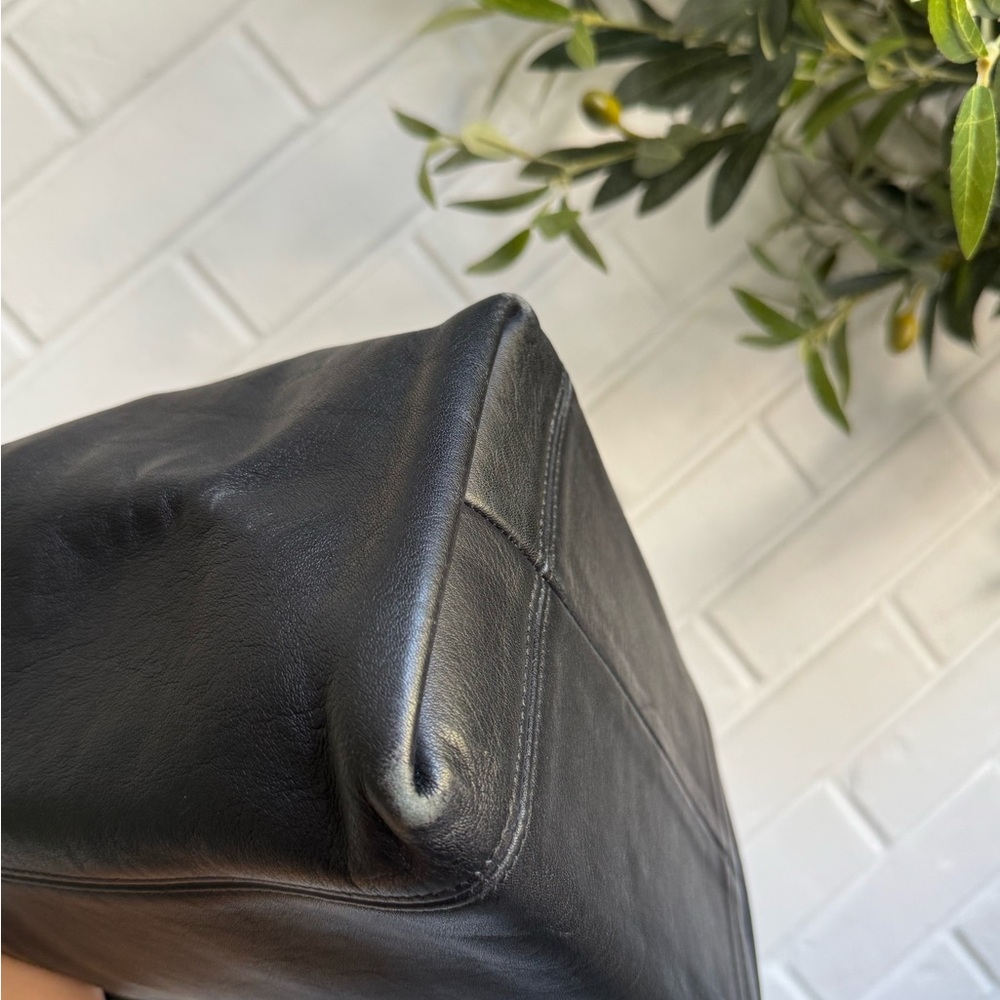 Coach Vintage Oroton Classic Black Leather Tote bag - Picture 7 of 11